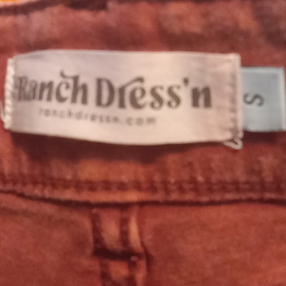 Ranch Dress'n Chic Women's Red Flare Jeans - Picture 7 of 7